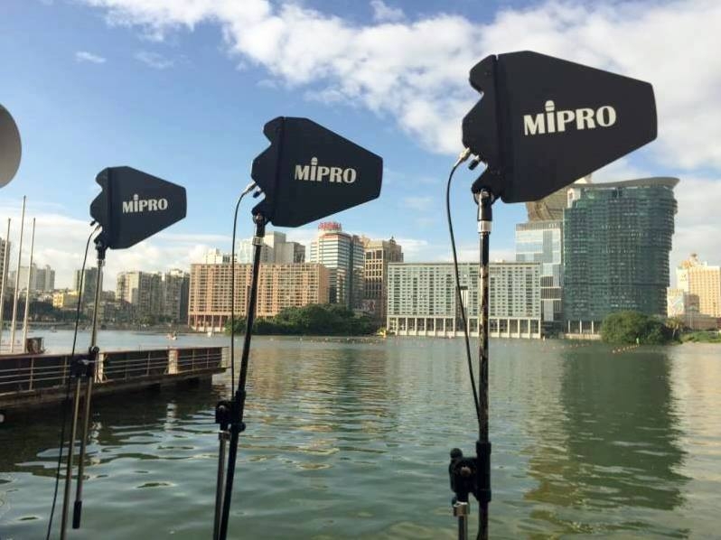 2016澳門國際龍舟賽無線傳聲設備首選MIPRO