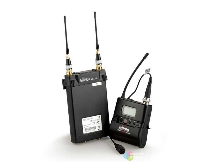 MIPRO ACT-80/ACT-80T/MU-53L：以專業無線麥克風創造最佳的影片收音品質