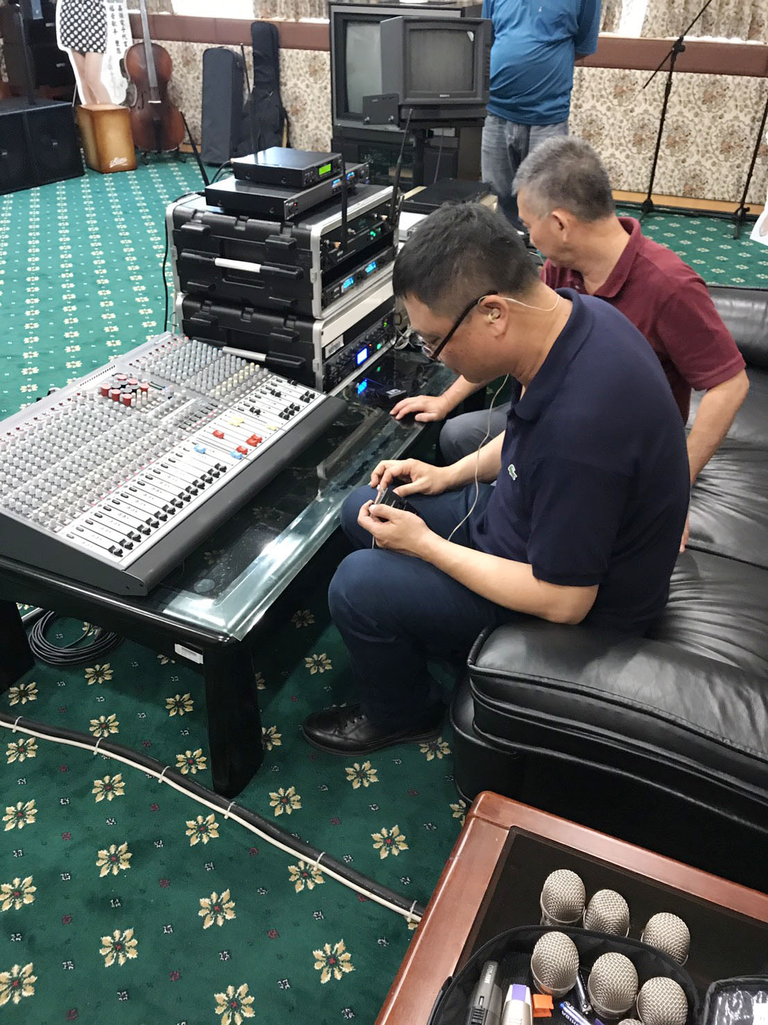 中國資深調音師MaxTeam創始人邵勇老師來到MIPRO台灣總部參觀交流