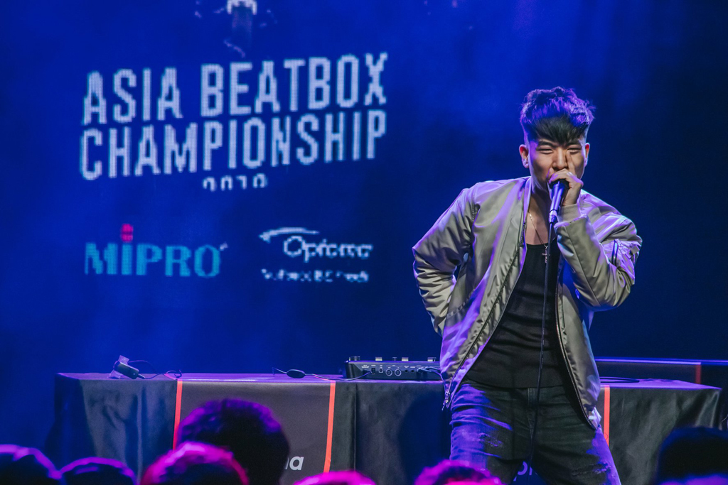 Asia Beatbox Championship 2018 Equipped with MIPRO MM-59B