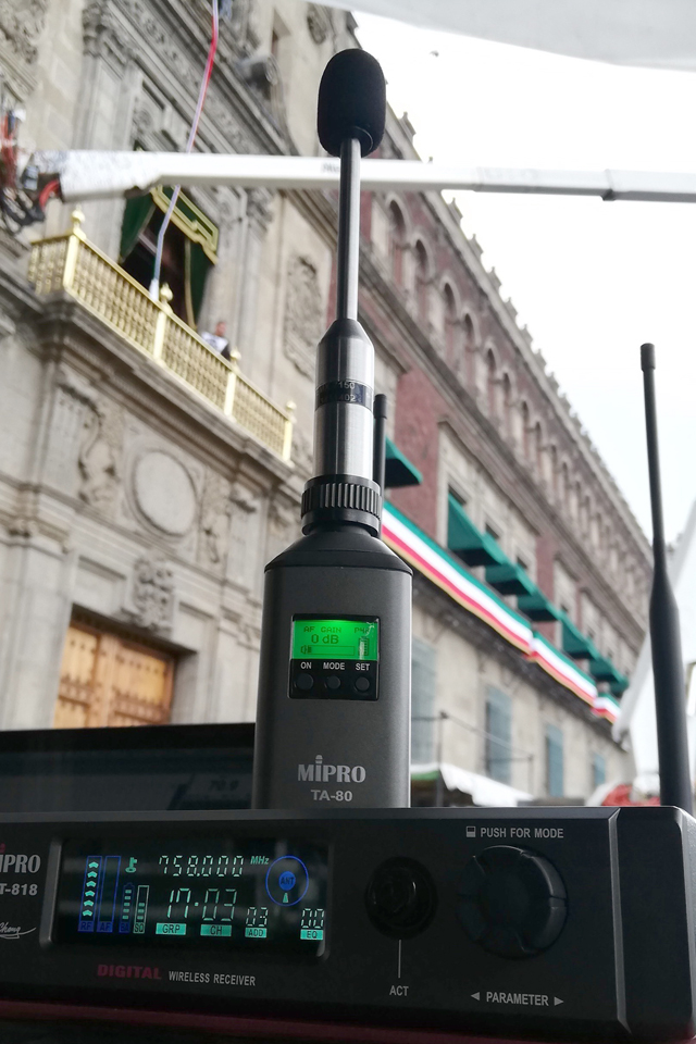 MIPRO TA-80 System Perfects the Independence Day of Mexico