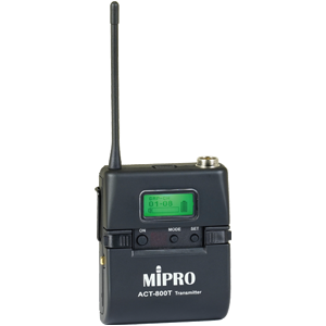 UHF寬頻數位佩戴發射器