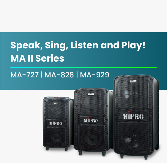 MA-727_MA-828_MA-929_Speak_Sing_Listen_and_Play_MA-II_Series